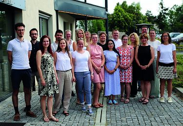 We met again after a year in Prague, colleagues from Hungary and Poland also joint us